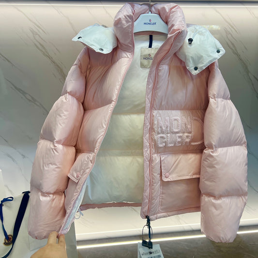 MONCLER ABBAYE pink white