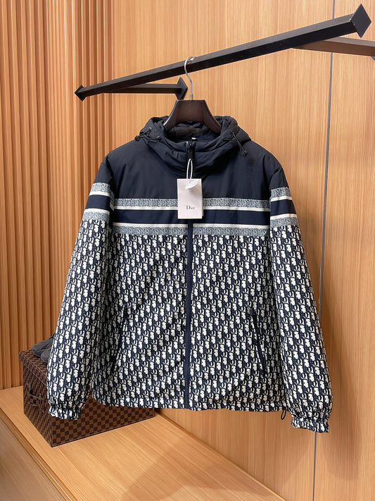 DIOR LOGO STRIPE JACKET