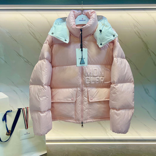 MONCLER ABBAYE pink white